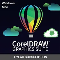 Corel CorelDRAW Graphics Suite | 1 Jahr | Download & Produktschlüssel