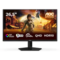 AOC Q27G41ZDF 26.5 Zoll QHD QD-OLED Gaming Monitor 240 Hz 16:9 DP/HDMI 0,03ms
