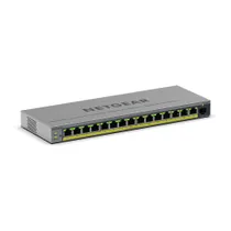NETGEAR GS116EPP 16-Port PoE+ Gigabit Ethernet Plus Switch mit PoE+ (231W) und 1 SFP Port