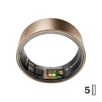 ULTRAHUMAN Ring Air - Smart Ring für Frauen und Männer - Schlaf -und Fitness Tracking Wearable - Herzfrequenz - Smartring Rose Gold Größe 5