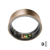 ULTRAHUMAN Ring Air - Smart Ring für Frauen und Männer - Schlaf -und Fitness Tracking Wearable - Herzfrequenz - Smartring Rose Gold Größe 9