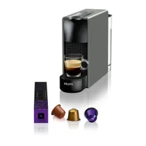 Kapselmaschine Nespresso Essenza Mini von Krups Grau