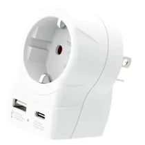 SKROSS Europa für USA USB AC20PD Reiseadapter mit USB 1.500284-E