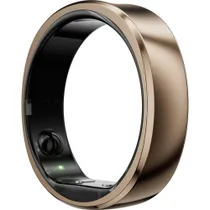 RingConn Smart Ring Gen2 Air für Frauen und Männer - Schlaf- und Fitness Tracking Wearable - Herzfrequenz - Dünengold Größe 14