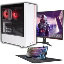 Captiva PC Advanced Gaming R93-545 Ryzen 7 5700X 32GB/1TB SSD RTX 5060 Win11 inkl. AOC TFT 32" 165Hz