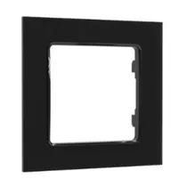 Shelly Wall Frame 1 Wandtaster Rahmen 1-fach Schwarz