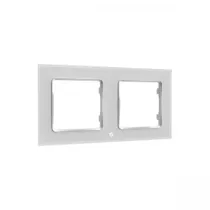 Shelly Wall Frame 2 Wandtaster Rahmen 2-fach weiß