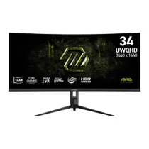 MSI MAG 342CQRFDE E20 34 Zoll UWQHD Rapid VA Curved Gaming Monitor 200 Hz 21:9 DP/HDMI