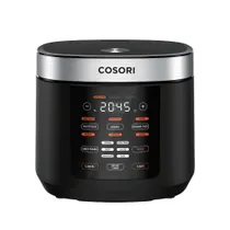 Cosori Multi-Cooker Chef Edition Reiskocher 5 l 970 W Schwarz Silber