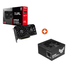 ASUS LEVEL UP #4 Bundle (DUAL-RX9060XT + TUF-GAMING-650B-EVO)