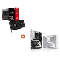 ASUS LEVEL UP #10 Bundle (DUAL-RX9060XT + ROG STRIX B550-A GAMING)