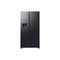 Samsung RS80F64KEFEF Side-by-Side EEK: E NoFrost Black Steel 640l Kühlschrank