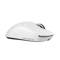 Logitech G PRO X Superlight 2c Weiß Gaming Maus, kompakt, kabellos, 2.4 GHz Empfänger, 8000 Hz Signalrate, 44K Hero 2 Sensor 