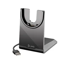 Poly Ladeschale für Voyager Focus 2 und Voyager 4300 Headsets; USB-A