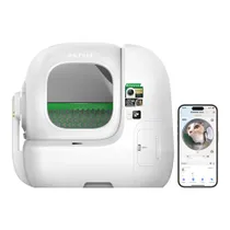 PETKIT Purobot Max Pro 2 Selbstreinigende Katzentoilette + Petkit 5in1 Katzenstreu Mix