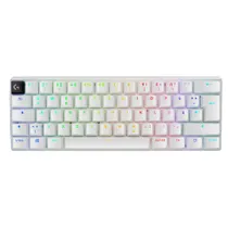 Logitech G PRO X 60 LIGHTSPEED Gaming Tastatur kabellos / kabelgebunden (Funk), Mechanisch, Weiß
