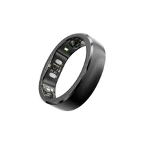 RingConn Smart Ring Gen3 für Frauen und Männer - mattschwarz Größe 7