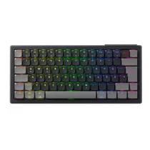 Cherry XTRFY K63W Pro Kompakt Tastatur kabellos / kabelgebunden (Funk / Bluetooth), Schwarz