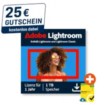 Adobe Creative Cloud Lightroom (inkl. Lightroom Classic) | Download & Key | inkl. 25€ Gutschein | inkl. Norton-Virenschutz