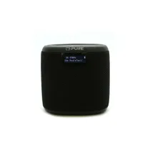 Pure Woodland Mini wasserdichter Outdoor-Lautsprecher mit FM/DAB+ Radio, schwarz