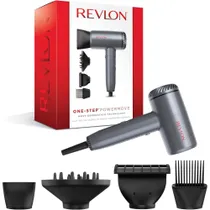 REVLON ONE-STEP POWERMOVE DRYER Haartrockner grau