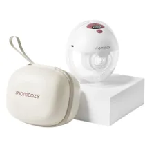 Momcozy M5 Smart Milchpumpe, Single mit Akku grau