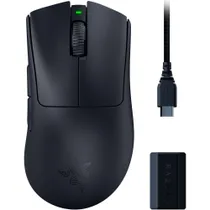 Razer DeathAdder V3 Pro Gaming-Maus Schwarz kabelgebunden / kabellos (Funk)