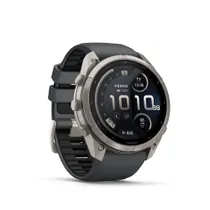 Garmin Fenix 9 Pro - 51 mm, AMOLED LTE Graphit/Schwarz Titan mit QuickFit®-Silikon-Armband