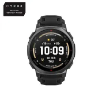 Amazfit T-Rex 3 Pro 44 mm Outdoor-Smartwatch Tactical Black mit AMOLED, Saphirglas, Dual-Band-GPS, 10 ATM und HYROX-Modus