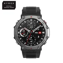Amazfit T-Rex 3 48,5 mm Outdoor-Smartwatch Onyx mit AMOLED, Dual-Band-GPS, Offline-Karten, 10 ATM und HYROX-Modus