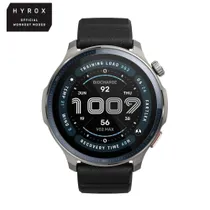 Amazfit Balance 2 47 mm Smartwatch Black mit AMOLED, Saphirglas, Dual-Band-GPS, 10 ATM, Golf- und HYROX-Modus