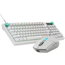 Logitech G Gaming Set G316 X 98 & G305 X SUPERLIGHT – RGB Tastatur + Wireless Gaming Maus, Weiß