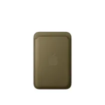 Apple Original iPhone Feingewebe Wallet mit MagSafe - Dunkeloliv