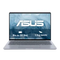 ASUS Zenbook 14 UX3480QA-SF003W 14 Zoll Laptop Qualcomm Snapdragon X X1-26-100 16 GB RAM 512 GB SSD Windows 11 Home Arctic Blue