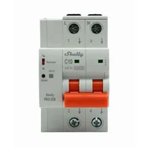 Shelly Smarter Leitungsschutzschalter Pro 2CB C63 2-polig 63A Fernsteuerung LAN WLAN Bluetooth
