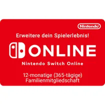 Nintendo Switch Online 365 Tage Familienmitgliedschaft - Digitaler Code