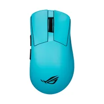 ASUS ROG Gladius IV Ace Gaming-Maus Aqua Blue, 65.000 DPI, 8K Wireless, Bluetooth 6.0, USB-C, ultraleicht 56 g, ergonomisch