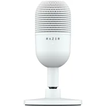 Razer Seiren V3 Mini USB-Mikrofon Weiß | 14-mm-Kondensatorkapsel, Supernierencharakteristik, Tap-to-Mute, 96 kHz, Plug & Play