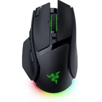 Razer Basilisk V4 Pro Wireless Gaming Maus - 50.000 DPI, 8.000 Hz, HyperScroll, Bluetooth, Chroma RGB, Schwarz