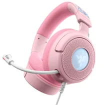 Razer Kraken V4 X – Sylveon Edition kabelgebundenes Gaming-Headset mit 7.1 Surround Sound, USB-C, Chroma RGB