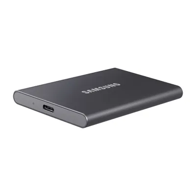 Samsung Portable SSD T7 本体 1TB Samsung Portable SSD T7 1 TB USB-C 3.1 (10Gb/​s) Titan Gray