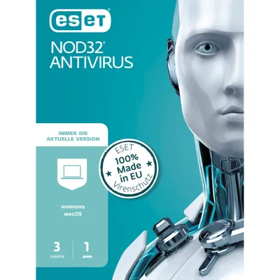 ESET NOD32 Antivirus 2023 | 3 Geräte | Download & Produktschlüssel Buy