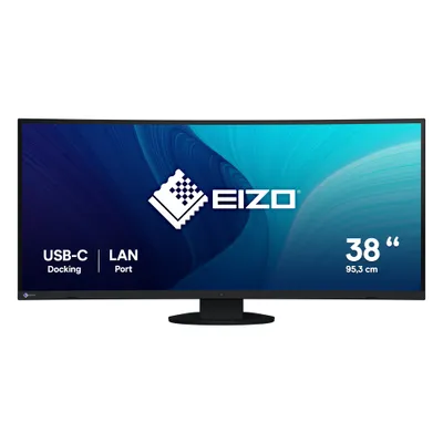 EIZO FlexScan EV3895-BK 37.5 Zoll Curved AH-IPS LED 24:10 60 Hz