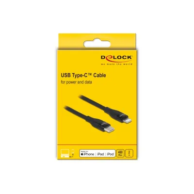 Delock Daten- und Ladekabel USB Type-C zu Lightning für iPhone, iPad 2 m Buy