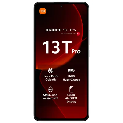 Xiaomi 13T Pro - Black 12/512GB