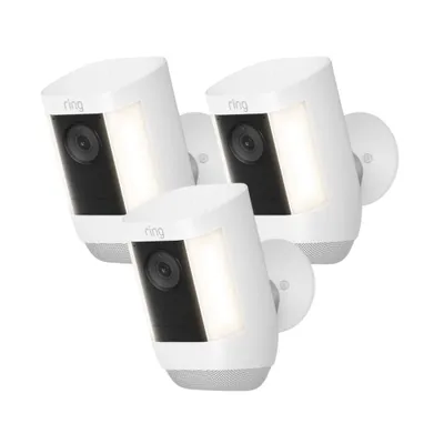 RING Spotlight Cam Pro Battery weiß • 3er Pack Buy - Main Image