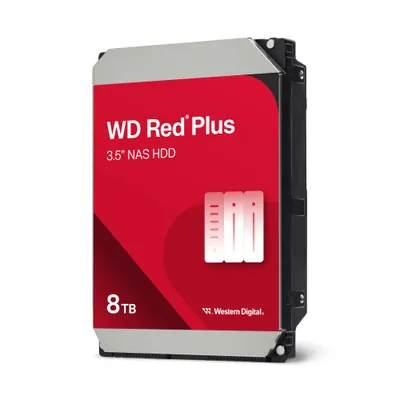 WD Red Plus WD80EFPX NAS HDD - 8 TB 5640 rpm 256 MB 3,5 Zoll SATA