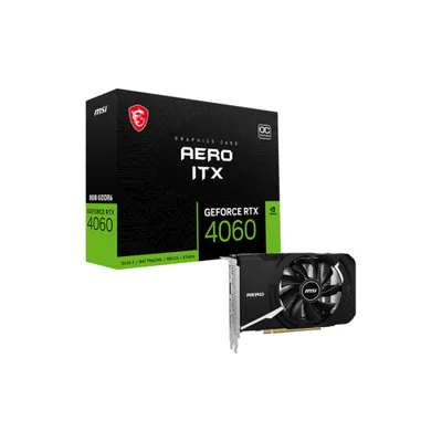 MSI GeForce RTX 4060 Aero ITX OC 8GB GDDR6 Gaming Grafikkarte 3xDP HDMI Buy