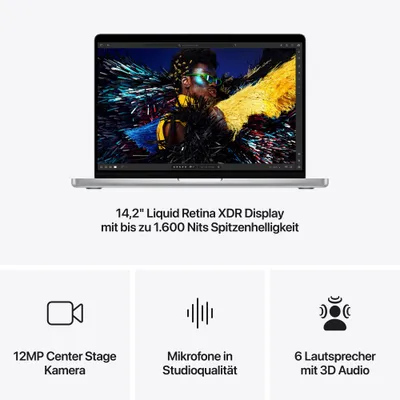 M4 MacBook Pro 2024 14インチ 16GB 512GBシルバー Apple MacBook Pro 14