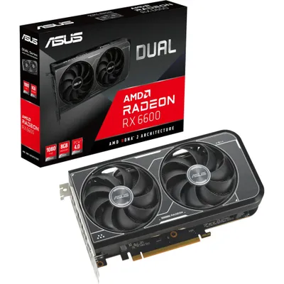 ASUS AMD Radeon RX 6600 Dual V3 Grafikkarte 8GB GDDR6 3xDP/HDMI Buy 